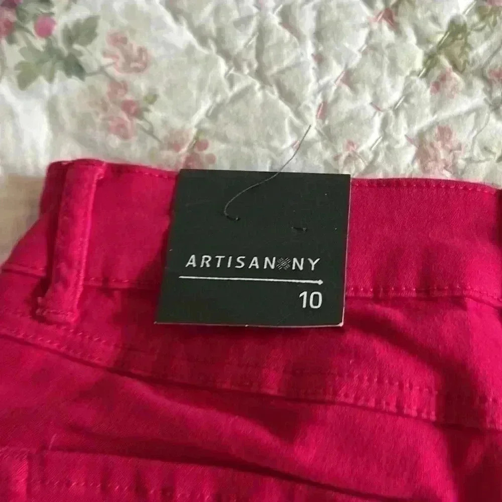 ARTISAN NY hot pink skinny Jean 26 inch inseam - Picture 4 of 5